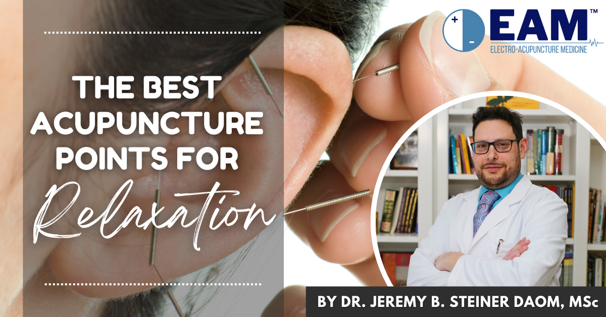 the best acupuncture points for relaxation