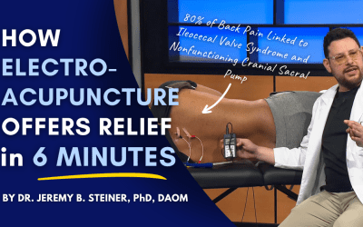 80% of Back Pain Linked to Ileocecal Valve Syndrome and Non-functioning Cranial Sacral Pump: How Electro-Acupuncture Offers Relief in 6 Minutes!